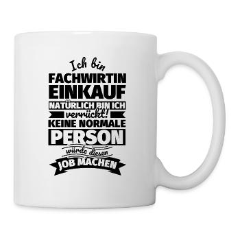 Fachwirtin Einkauf Geschenke - Tasse - Weiß - Rechts