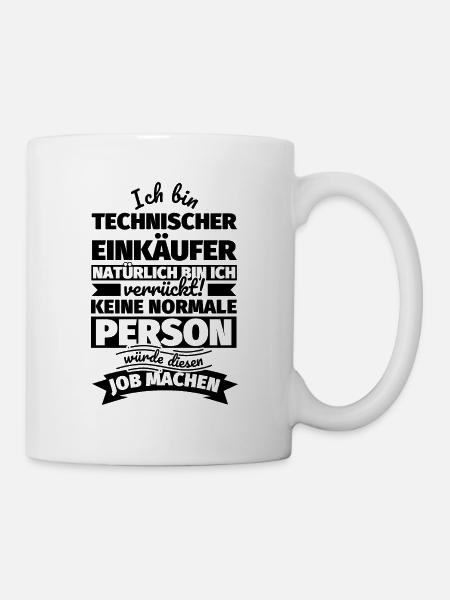 Technischer Einkäufer Geschenke - Tasse - Weiß