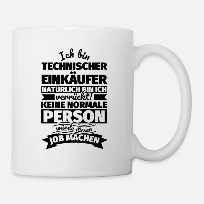 Technischer Einkäufer Geschenke - Tasse - Weiß