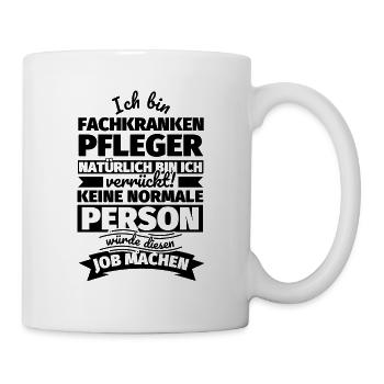 Fachkrankenpfleger Onkologie Geschenke - Tasse - Weiß - Rechts