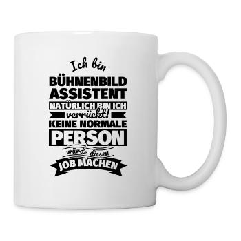Bühnenbild Assistent Geschenke - Tasse - Weiß - Rechts