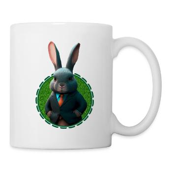 Business in a suit - Mug - white - Right
