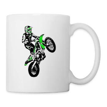 Moto Cross - Motocross - Supercross - Mug - white - Right