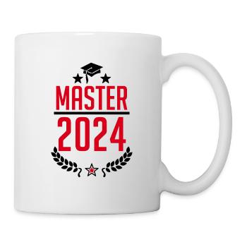 Abschluss 2023 - Master 2023 Studium Student Uni - Tasse - Weiß - Rechts