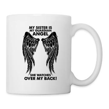 My Sister is My Guardian Angel - Mug - white - Right