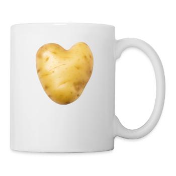 Savory Fries. fries-heart - Mug - white - Right