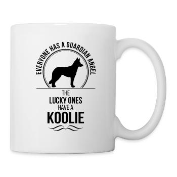 Koolie Guardian Angel Dog Dog Wilsigns - Mug - white - Right