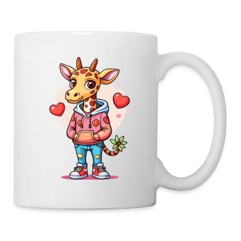 Giraffe Parade: Cool Giraffe - Mug - white - Right