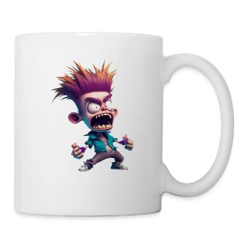Timmy énervé - Mug blanc - blanc - Droite