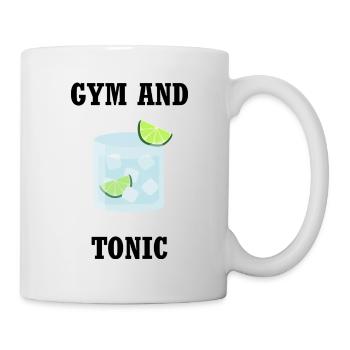 Gym et Tonique - Mug blanc - blanc - Droite
