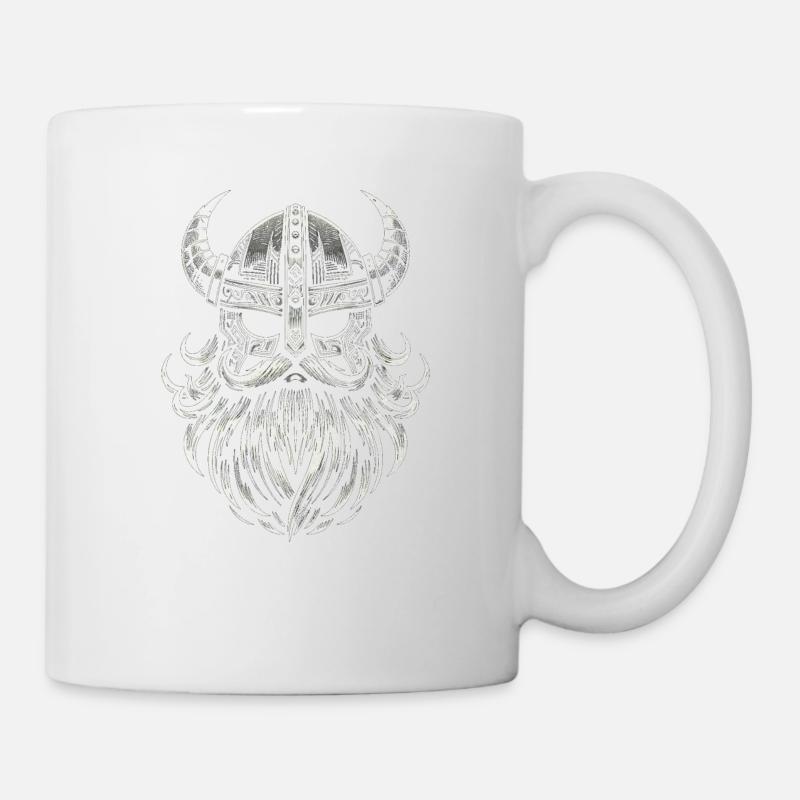 Vaillance viking - Mug blanc - blanc