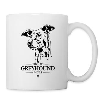 Greyhound Mom Dog Dog Greyhounds Wilsigns - Mug - white - Right