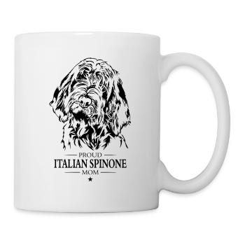 Italian Spinone Mom Hunde Hund Wilsigns - Tasse - Weiß - Rechts