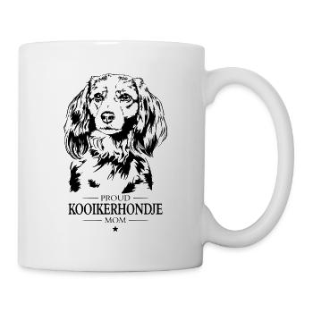 Kooikerhondje Mom Hunde Kooiker Wilsigns - Tasse - Weiß - Rechts