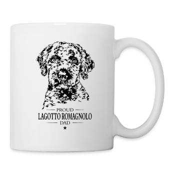 Lagotto Romagnolo Dad Hunde Hund Wilsigns - Tasse - Weiß - Rechts