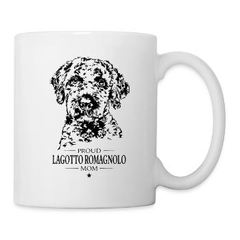 Lagotto Romagnolo Mom Hunde Hund Wilsigns - Tasse - Weiß - Rechts