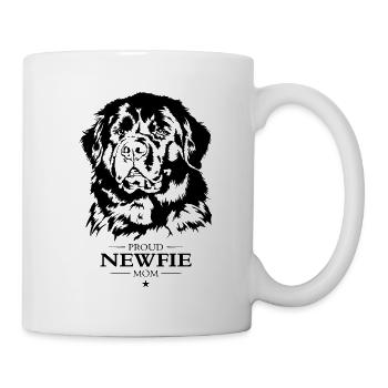 Newfie Mom Dog Dog Newfoundland Wilsigns - Mug - white - Right
