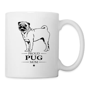 Carlin Maman Chien Carlin Carlin Wilsigns - Mug blanc - blanc - Droite