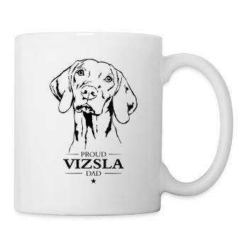 Vizsla Dad Hunde Hund Magyar Vizsla Wilsigns - Tasse - Weiß - Rechts