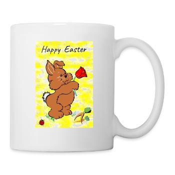 Happy Easter wishes - Mug - white - Right