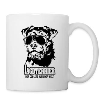 Jagdterrier coolster Jagdhund Hunde Wilsigns - Tasse - Weiß - Rechts