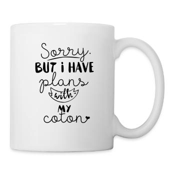 Coton De Tuléar Plans 2 - Mug blanc - blanc - Droite