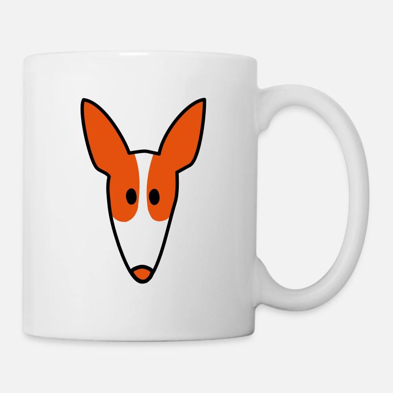 Podenco - Tasse - Weiß