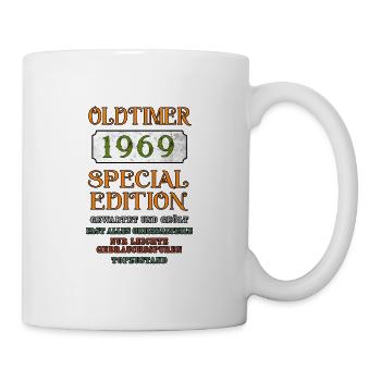 Oldtimer 1969 - Tasse - Weiß - Rechts