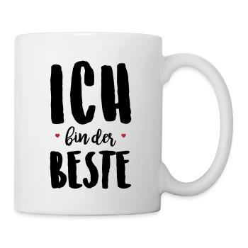 Ich bin der Beste - Tasse - Weiß - Rechts
