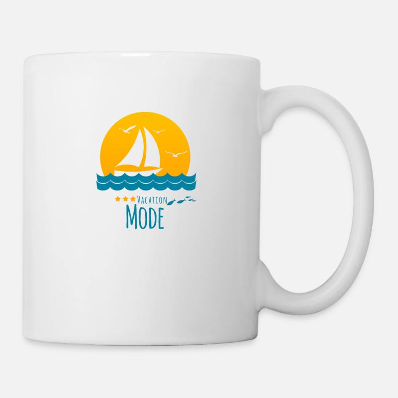 Vacation Mode - Holiday - Tasse - Weiß