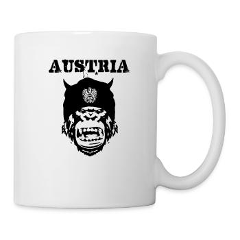 Österreich - Tasse - Weiß - Rechts