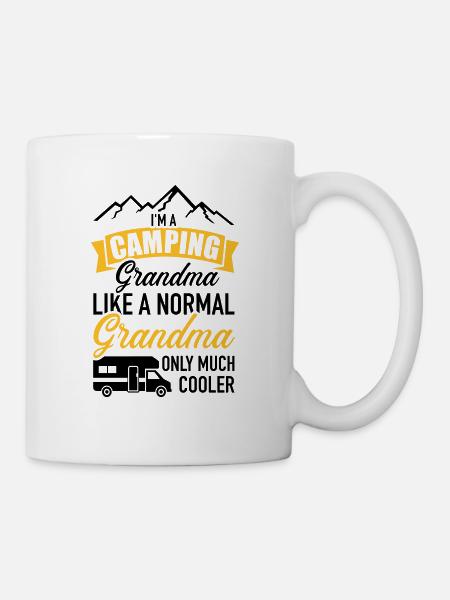 Wohnmobil - Tasse - Weiß