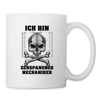Zerspanungsmechaniker - Tasse - Weiß - Rechts