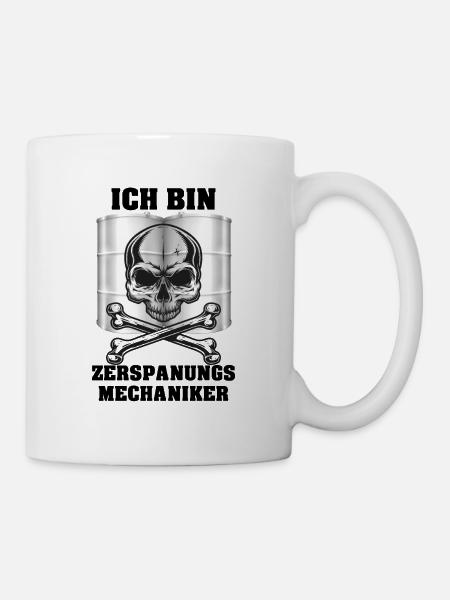 Zerspanungsmechaniker - Tasse - Weiß