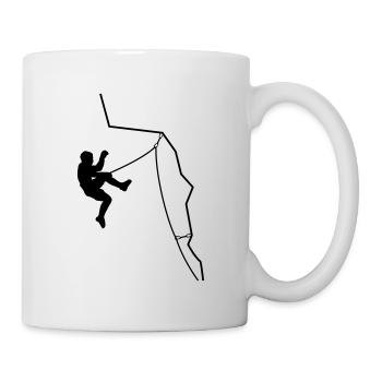 Affaire Climber - Mug blanc - blanc - Droite