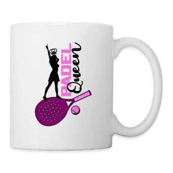 padel padel-tennis padeltennis player padel-queen - Mug - white - Right
