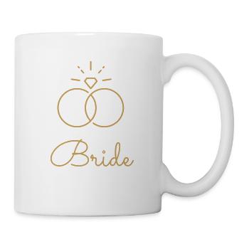 Mariée - Mug blanc - blanc - Droite
