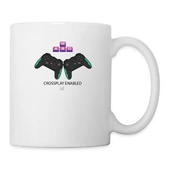 Crossplay activé - Mug blanc - blanc - Droite