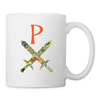épées croisées e 200 p - Mug blanc - blanc - Droite