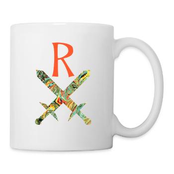 épées croisées e 200 r - Mug blanc - blanc - Droite