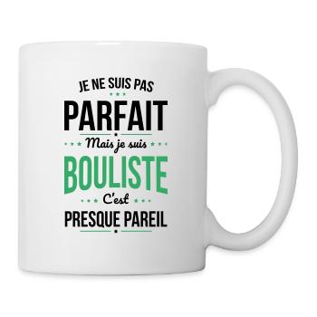 Pétanque - Pas parfait mais bouliste - Mug blanc - blanc - Droite