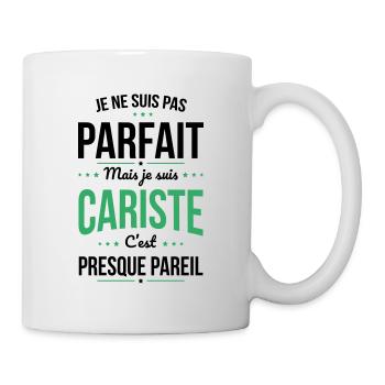 Je ne suis pas parfait mais je suis cariste - Mug blanc - blanc - Droite