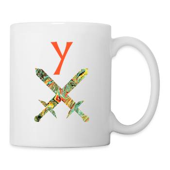 Crossed swords E 200 y - Mug - white - Right