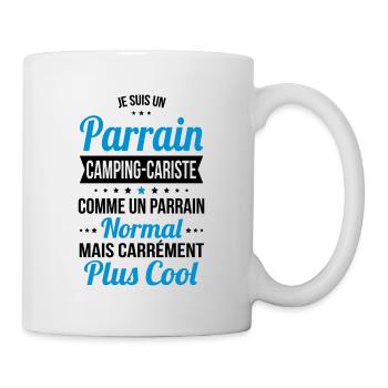 Parrain camping-cariste plus cool - Mug blanc - blanc - Droite
