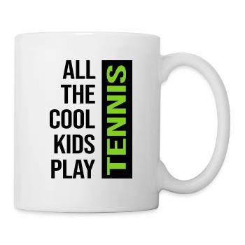 Tennis Tennis Match Joueur de tennis Match Ball - Mug blanc - blanc - Droite