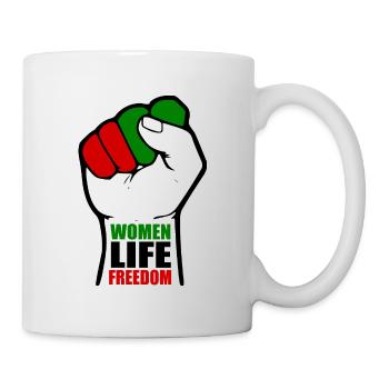 Women life freedom - Mug - white - Right