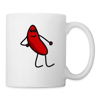 Chilled Jay - red - Tasse - Weiß - Rechts