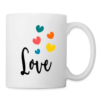 ALLES GUTE ZUM GEBURTSTAG. ALLES GUTE ZUM GEBURTSTAG. JAHRESTAG. - Tasse - Weiß - Rechts