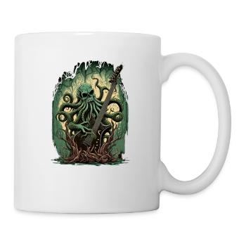 Cthulhu rock - Mug - white - Right