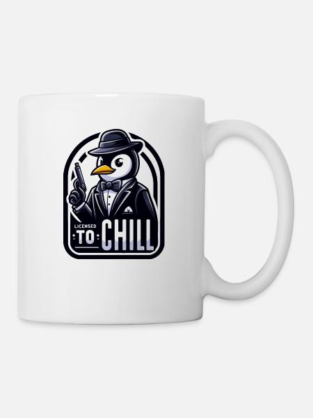 Licensed to Chill - Tasse - Weiß